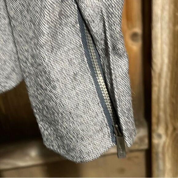 Calvin Klein blazer pockets wool blend lined blue gray white 2 FIRM on PRICE - Picture 5 of 9